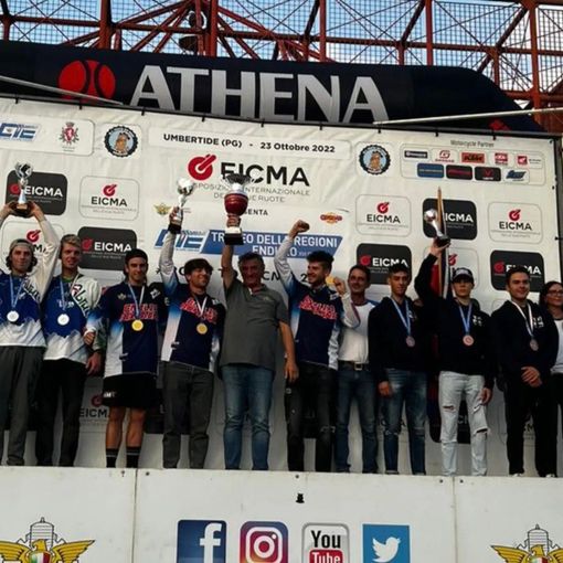 Trofeo delle Regioni in Umbria: moto club Alfieri a podio in tutte le  classifiche di squadra