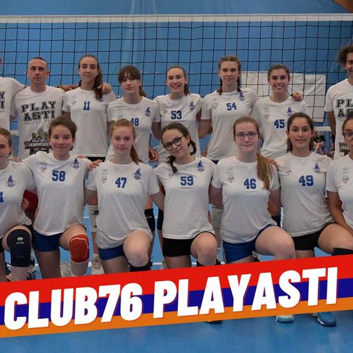 Il team U13 del Club76 PlayAsti Brumar