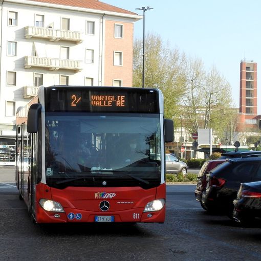 Un autobus della flotta Asp