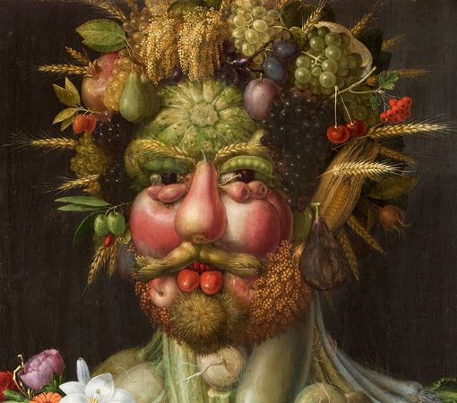 Uno dei ritratti allegorici di Giuseppe Arcimboldo