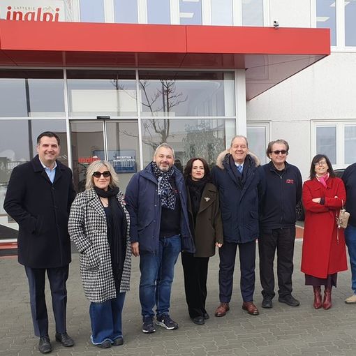 Il sottosegretario all’Agricoltura La Pietra in visita all’Inalpi di Moretta