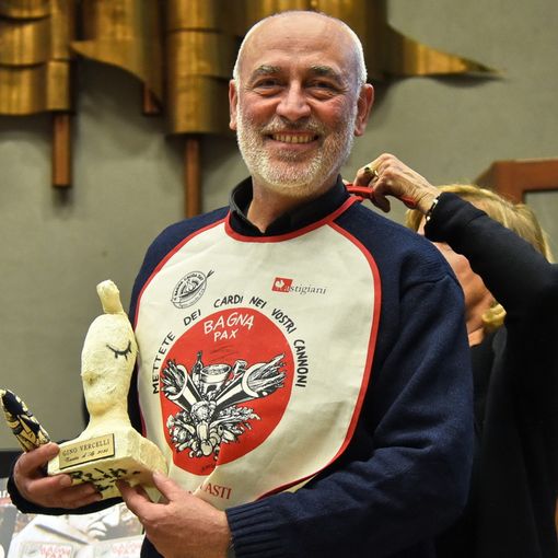 I ragazzi del Vercelli con il prof Calabrese e il direttore Furia