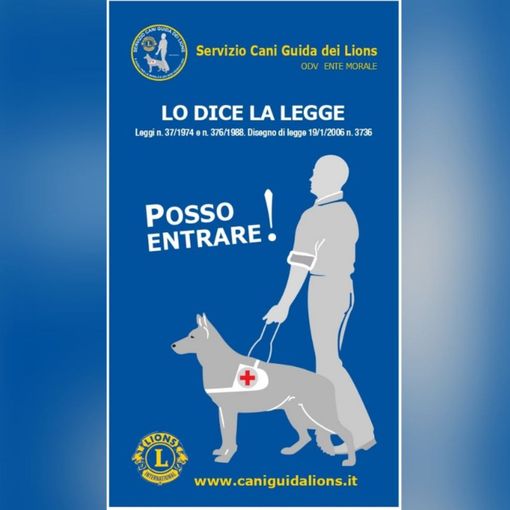 APRI Asti aderisce a una campagna per l’accesso con cani guida