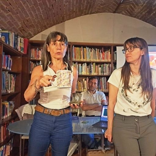 Francesca Busa, protagonista dell'incontro &quot;In Biblioteca all'ora del tè&quot;