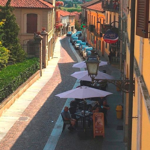 Via Roma a Villafranca d'Asti