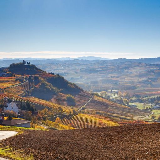 Una splendida vista panoramica da Bricco Lù