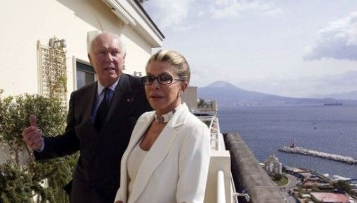 Vittorio Emanuele di Savoia, qui ritratto con la moglie Marina Doria