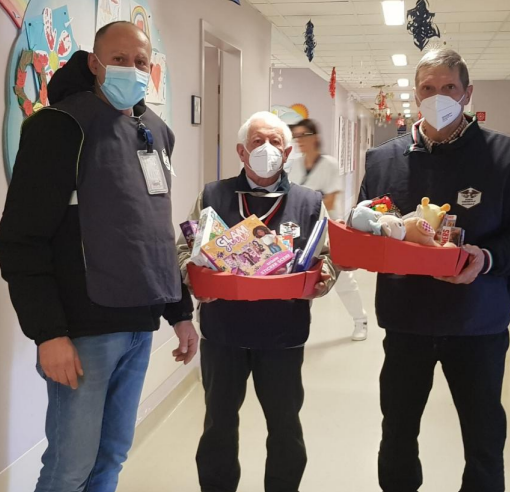 Epifania in Pediatria per i volontari del Corpo Ambientale Nazionale di Asti
