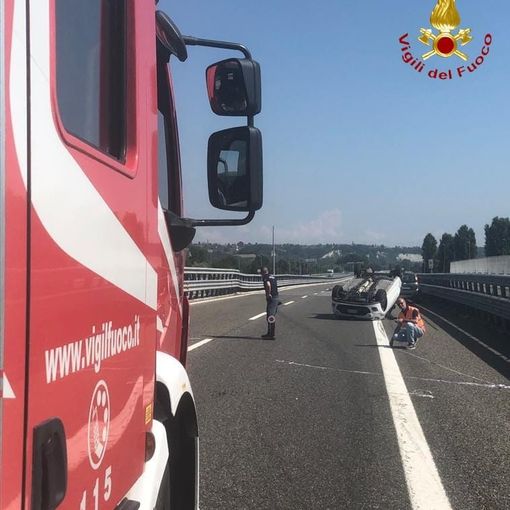 Ulteriori disagi sull’Asti-Cuneo per un tamponamento tra due autovetture