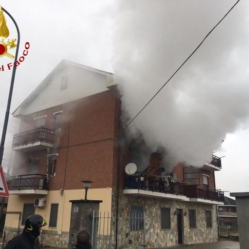 La palazzina in cui si è verificata l'esplosione