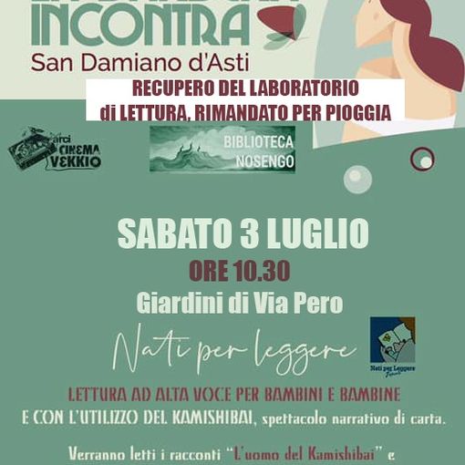 A San Damiano sabato letture per grandi e piccini, tra kamishibai e fiori