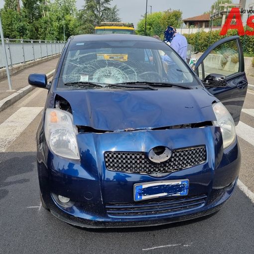 Investimento pedone in strada Laverdina ad Asti