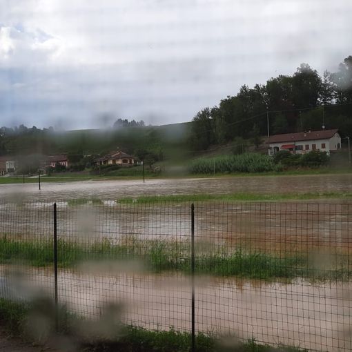 Il maltempo di ieri a San Damiano