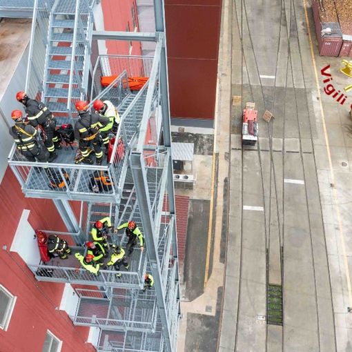 Nuovo addestramento per i vigili del fuoco del Nucleo SAF (FOTO)