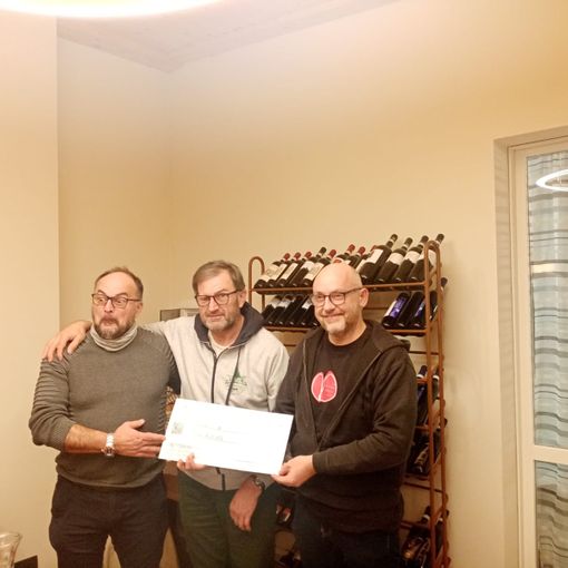 San Damiano: l'associazione New Project consegna oltre mille euro alla Collina degli Elfi