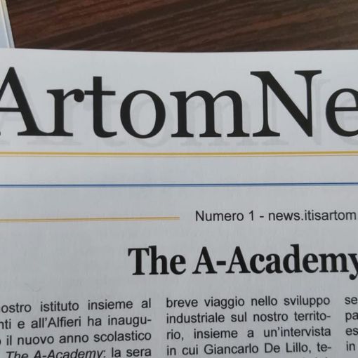 All'Artom debutta &quot;ArtomNews&quot;, il giornalino della scuola