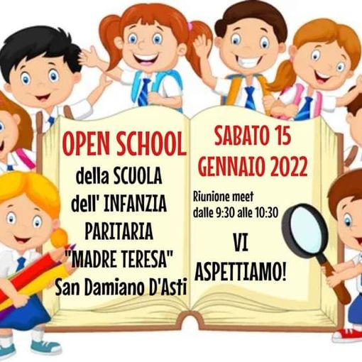San Damiano: open day virtuale per la scuola dell'infanzia paritaria &quot;Madre Teresa&quot;
