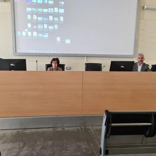 Un momento del convegno di questa mattina