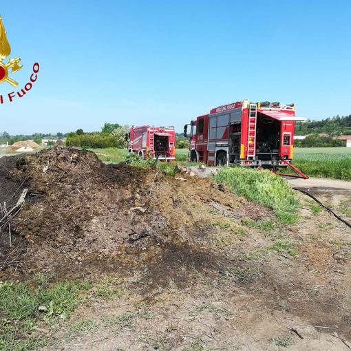 Quarto: incendio oggi pomeriggio. A fuoco scarti di vegetazione