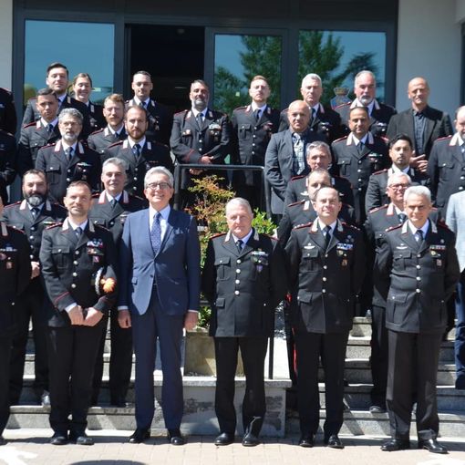 Asti: visita del Procuratore Capo di Asti, Biagio Mazzeo, al Comando Provinciale Carabinieri