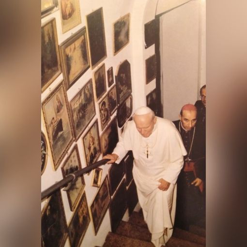 Alcune immagini della storica visita di Giovanni Paolo II
