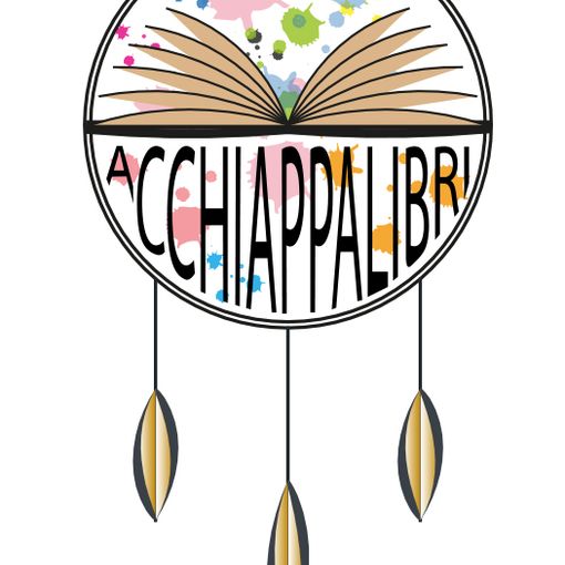 Il logo degli Acchiappalibri della Biblioteca Astense