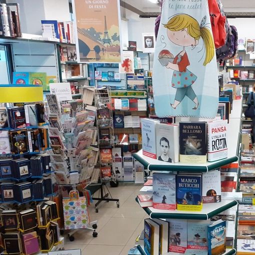L'interno della libreria