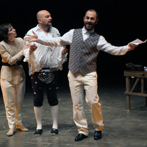 Allievi del corso di recitazione