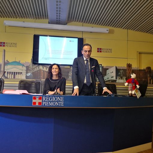 Alberto Cirio con Chiara Caucino