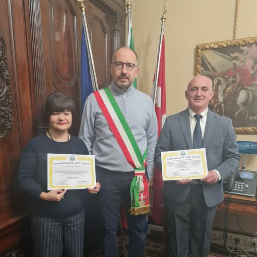 Tre astigiani hanno ricevuto il prestigioso riconoscimento &quot;Ambassador for peace&quot; della Universal Peace Federation