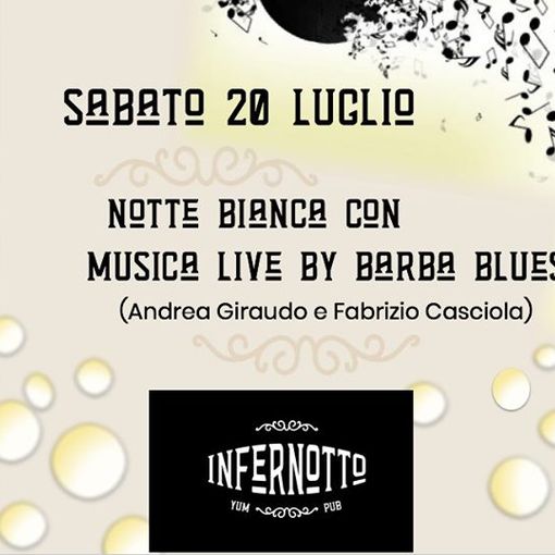 Cuneo: durante la notte bianca torna la musica dei &quot;BarbaBlues&quot; all'Infernotto