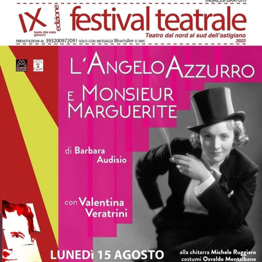 Nuova tappa per il festival teatrale 'Basta che siate giovani!, Teatro dal nord al sud dell'Astigiano'