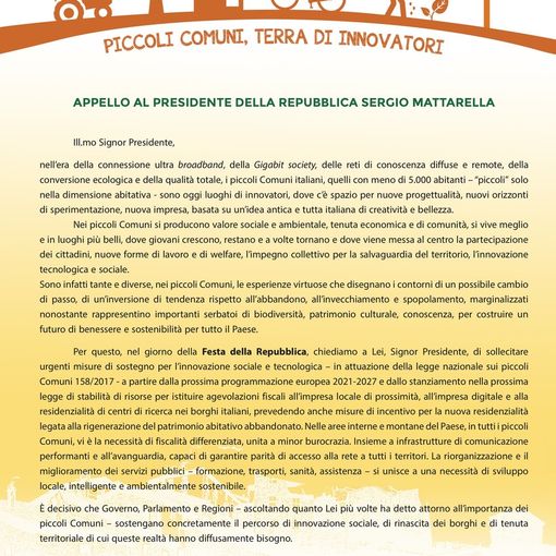 Piccoli Comuni in festa domenica 2 giugno con Voler bene all'Italia