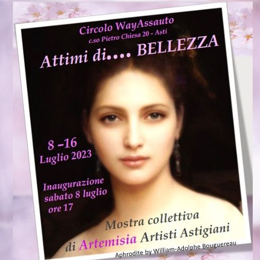 'Attimi di bellezza', ad Asti, con l'associazione Artemisia Artisti astigiani