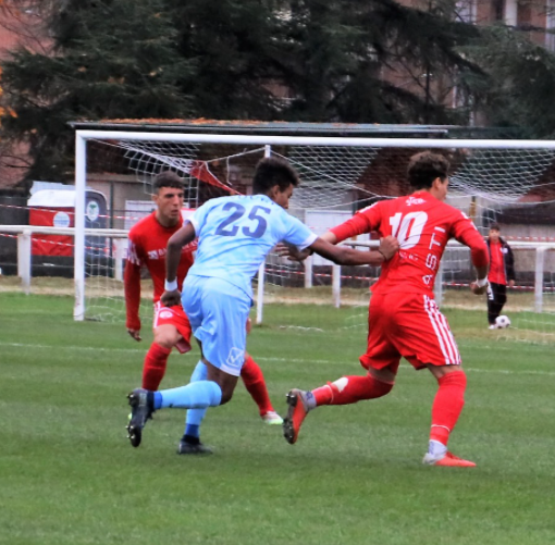 L'Asti in azione nella partita persa in casa contro la Sanremese