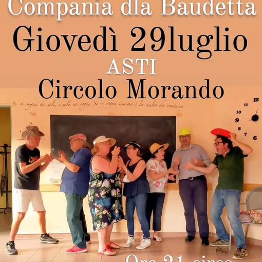 Prosegue nell'Astigiano, la rassegna di teatro amatoriale &quot;E che sia... Spettacolo&quot;