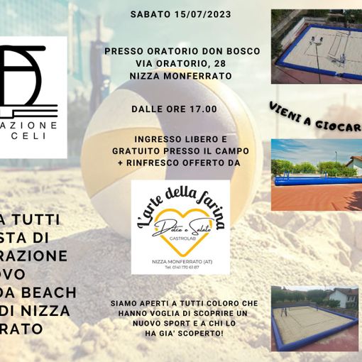 L'oratorio di Nizza Monferrato amplia le sue strutture: nuovo campo da Beach Volley