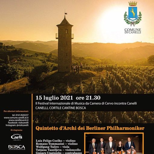 Cervo incontra Canelli nel Festival Internazionale di Musica da Camera di Cervo 2021 Cervo incontra Canelli nel Festival Internazionale di Musica da Camera di Cervo 2021