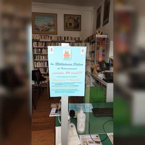 Festa per i cinquant'anni della Biblioteca di Portacomaro