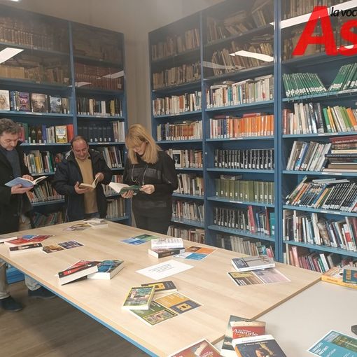 San Damiano: 43 nuovi libri per la Biblioteca Nosengo