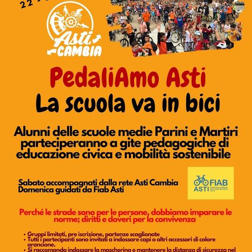 La locandina dell'iniziativa