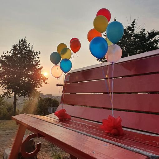 La big bench di Villa San Secondo