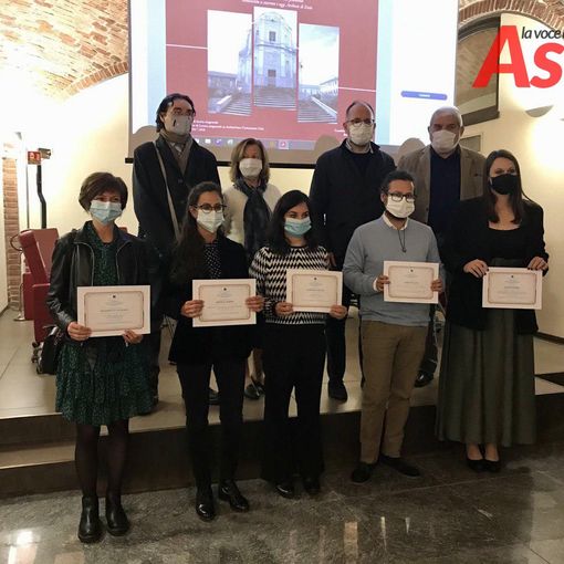 Consegnato anche quest'anno il Premio Bordone 2019, per conservare le tesi di laurea sulle meraviglie astigiane