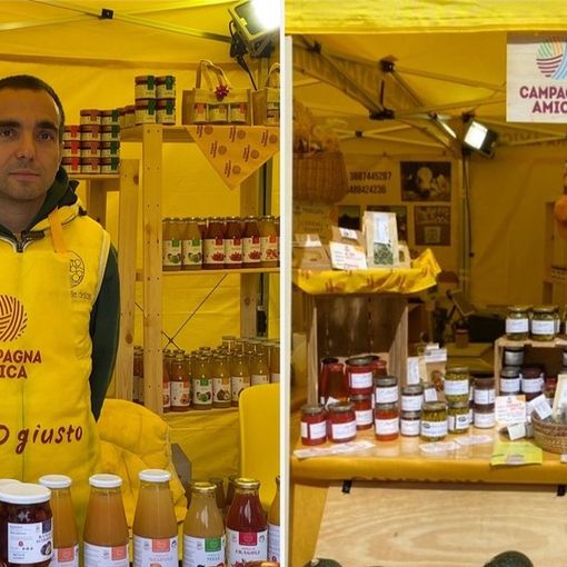 Le voci e le storie di due agricoltori astigiani al villaggio Coldiretti a Milano
