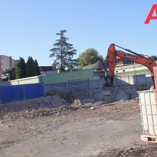 Il cantiere della Jona fotografato qualche settimana fa da Efrem Zanchettin - MerfePhoto
