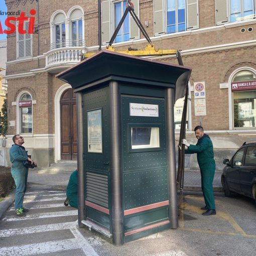 Si smantella la centralina di piazza Vittorio Veneto