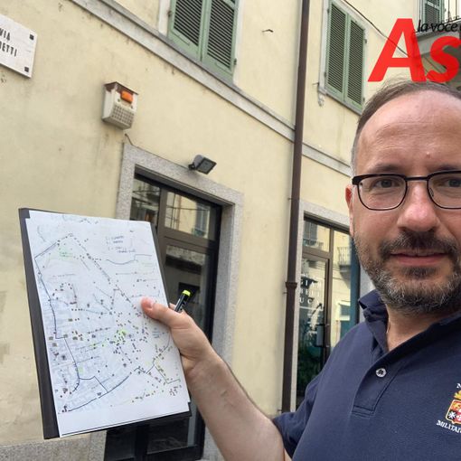 Il sindaco di Asti alla conta dei cestini rifiuti:&quot;Il servizio è profumatamente pagato, voglio verificare&quot;