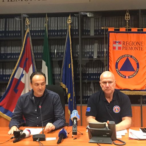 La conferenza di Cirio e Raviolo in Regione