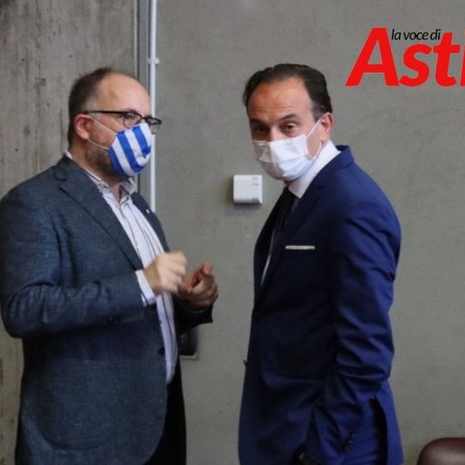 Il presidente Cirio con il sindaco Rasero