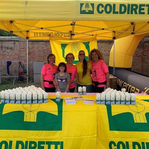 Le donne di Coldiretti alla camminata Lilt dello scorso anno
